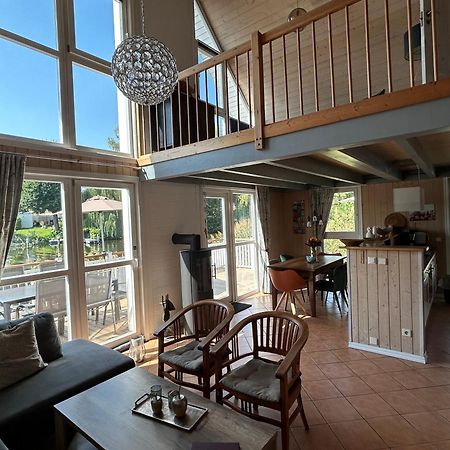 Ferienhaus Mit Wasserterrasse - Mit Sauna Und Kamin - Inklusive Nebenkosten Wendisch Rietz Ngoại thất bức ảnh