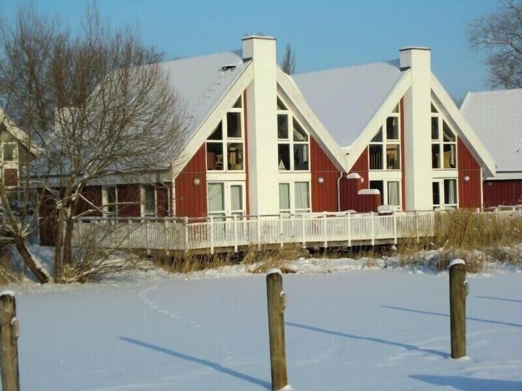 Ferienhaus Mit Wasserterrasse - Mit Sauna Und Kamin - Inklusive Nebenkosten Wendisch Rietz Ngoại thất bức ảnh